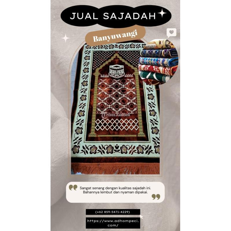 Grosir sajadah Banyuwangi murah dan berkualitas