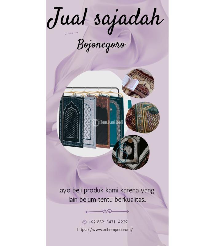 Grosir sajadah Bojonegoro murah dan berkualitas