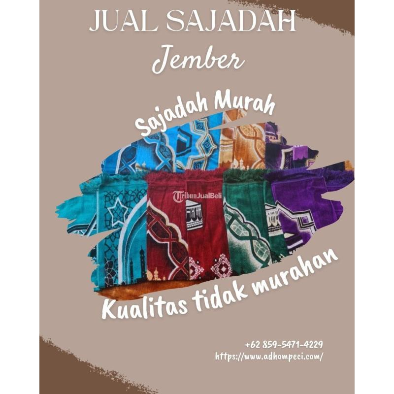 Grosir sajadah Jember murah dan berkualitas