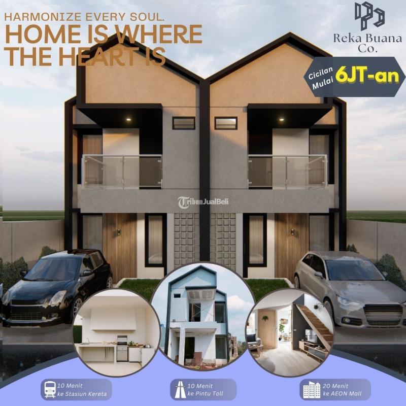 Rumah 2 Lantai Cicilan 6 Jutaan di BSD 10 Menit Toll