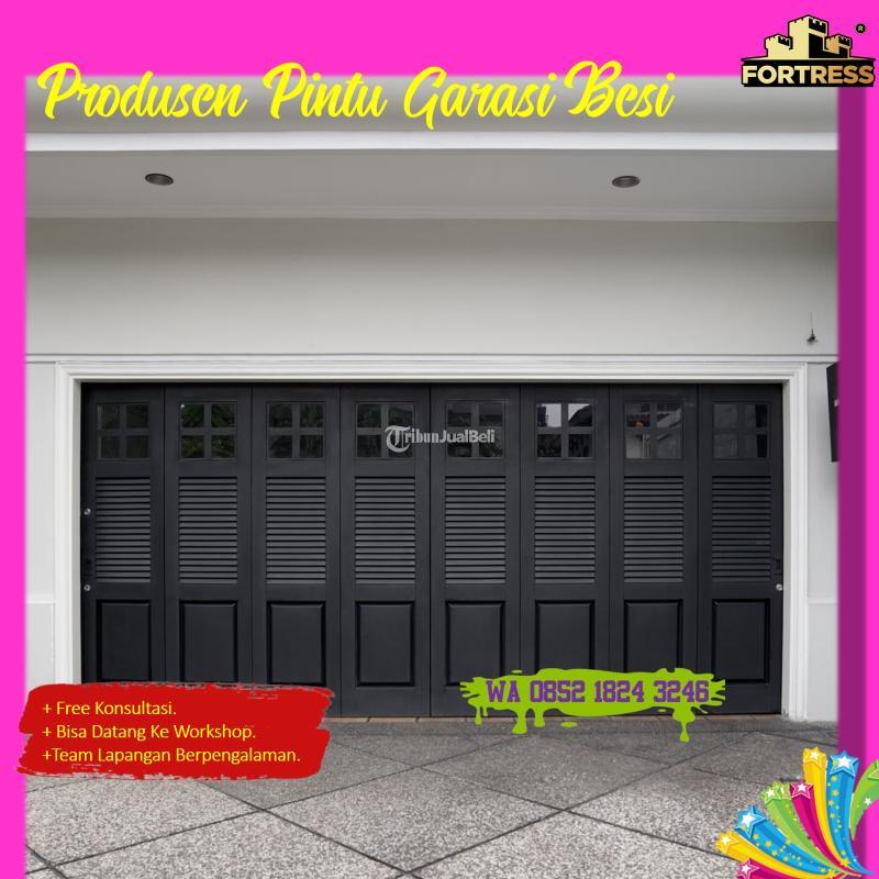 FREE KONSULTASI.. Wa 0852 1824 3246 Vendor Pintu Carport Minimalis Besi Fortress Untuk Town House Di Jakarta