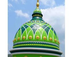 Kubah Masjid Jenis GRC Enamel Galvalum Stainless Premium Harga Terupdate