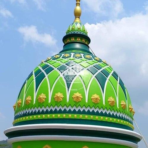 Kubah Masjid Jenis GRC Enamel Galvalum Stainless Premium Harga Terupdate