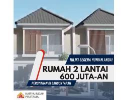 Dijual Murah Rumah 2 Lantai Hanya 600 Jutaan Bisa KPR Dekat Jogja Kota,Giwangan - Bantul Yogyakarta