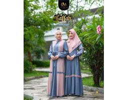 Distributor Baju Gamis Sarimbit Terbaru Isa Hijab Blitar Jatim