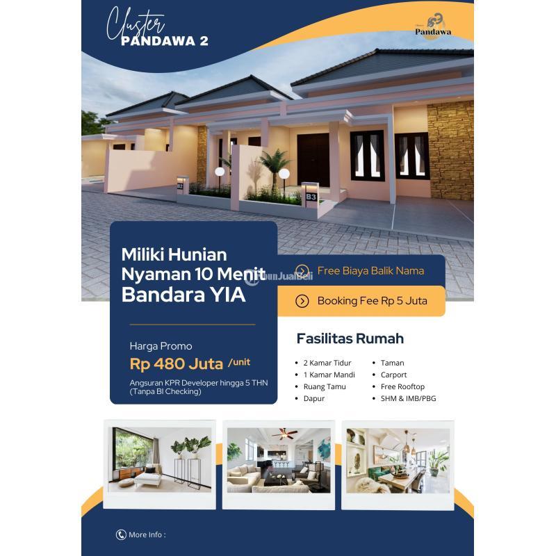 Rumah Murah terjangkau dekat Bandara YIA