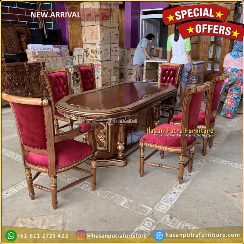 Kursi Tamu Jati Kursi Sofa Jati Ukiran Kursi Tamu Sudut Jati Ukiran