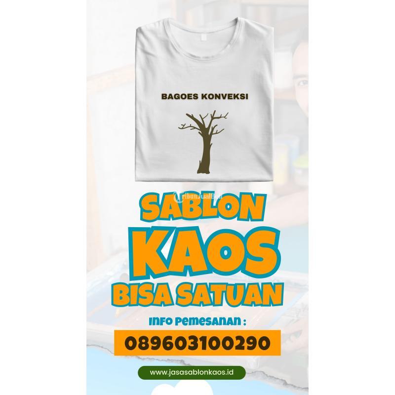 Jasa Sablon Kaos dan Konveksi Polo Murah di Palangka Raya
