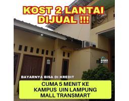 RUMAH KOST AKTIF DI SUKABUMI BANDAR LAMPUNG BISA KREDIT SYARIAH  2 LANTAI