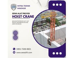 Sewa Hoist Crane Mempermudah Proses Pemindahan Material