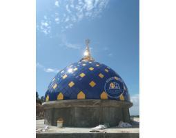 Kontraktor Kubah Masjid GRC Galvalum Enamel Profesional dan Amanah