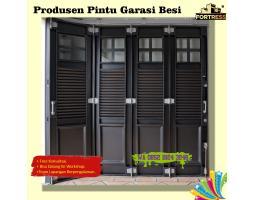 Pembuat Pintu Garasi Sliding Besi Fortress Untuk Ruko Di Bali - Bangli Bali