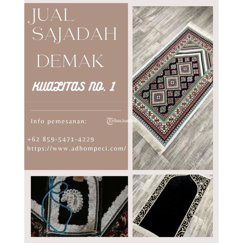 Grosir sajadah Demak murah dan berkualitas