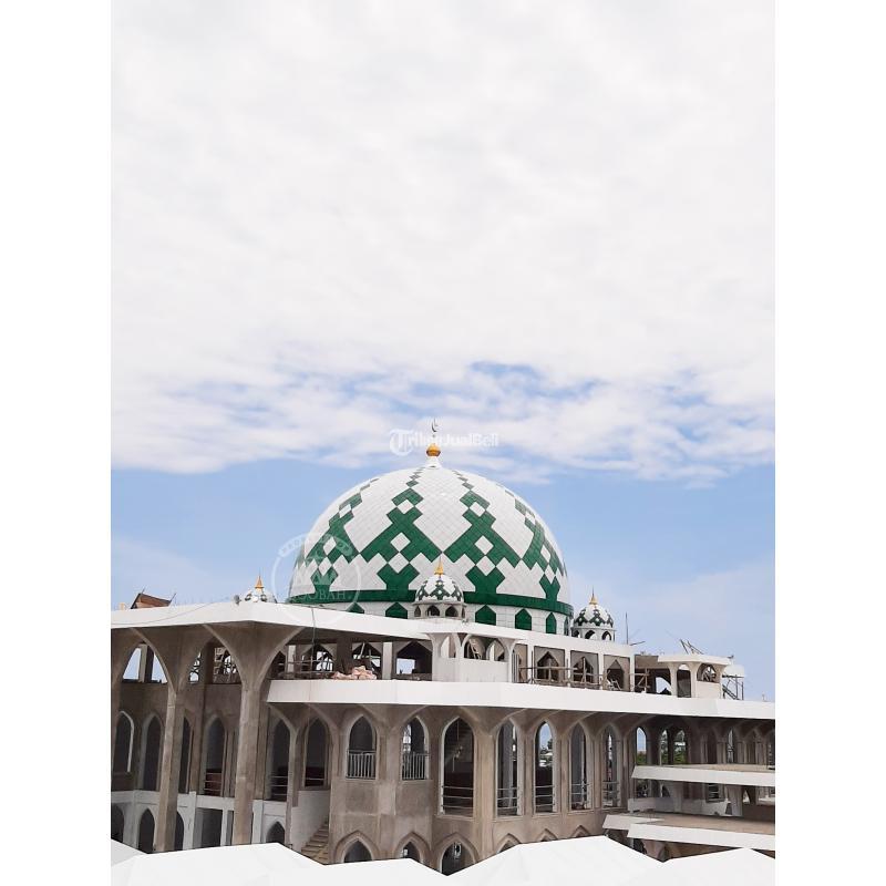 Produsen Kubah Masjid Ahlinya Kubah GRC Enamel Galvalum Stainless Bergranasi