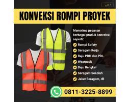 GOOD QUALITY, Konveksi Rompi Custom di Belitung, Konveksi Rompi Kerja Safety di Belitung