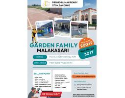 RUMAH MURAH CASHBACK 30 JUTA PLUS BONUS TV DAN MESIN CUCI