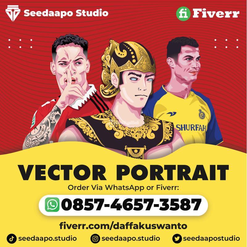 Pelopor Jasa Vector Art Cartoon Portrait Design Terbaik