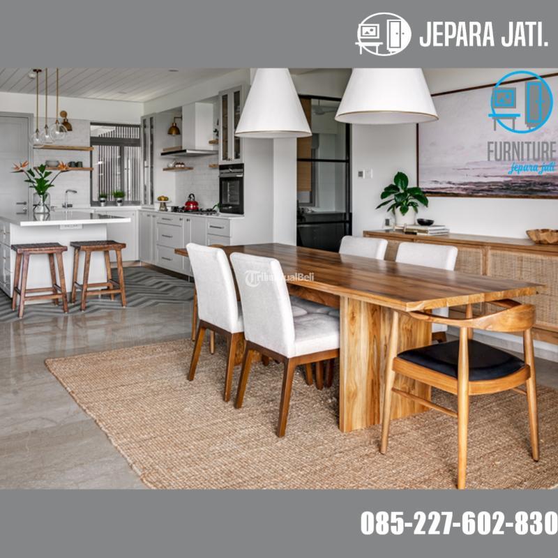 Meja Makan Minimalis Kayu