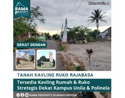 TANAH MURAH PINGGIR JALAN RAJABASA DEKAT KAMPUS POLINELA