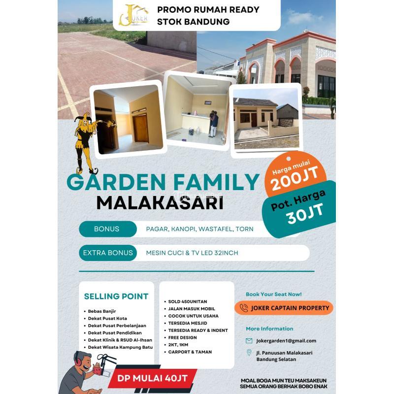 Rumah Siap Huni Diskon 30jt, Dekat RSUD AL-IHSAN