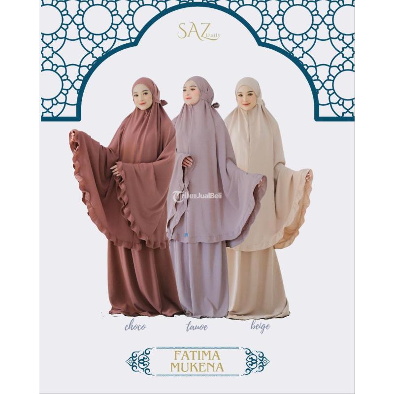 Distributor Mukena Fatimah Terbaru Saz Daily - Blitar Jawa Timur