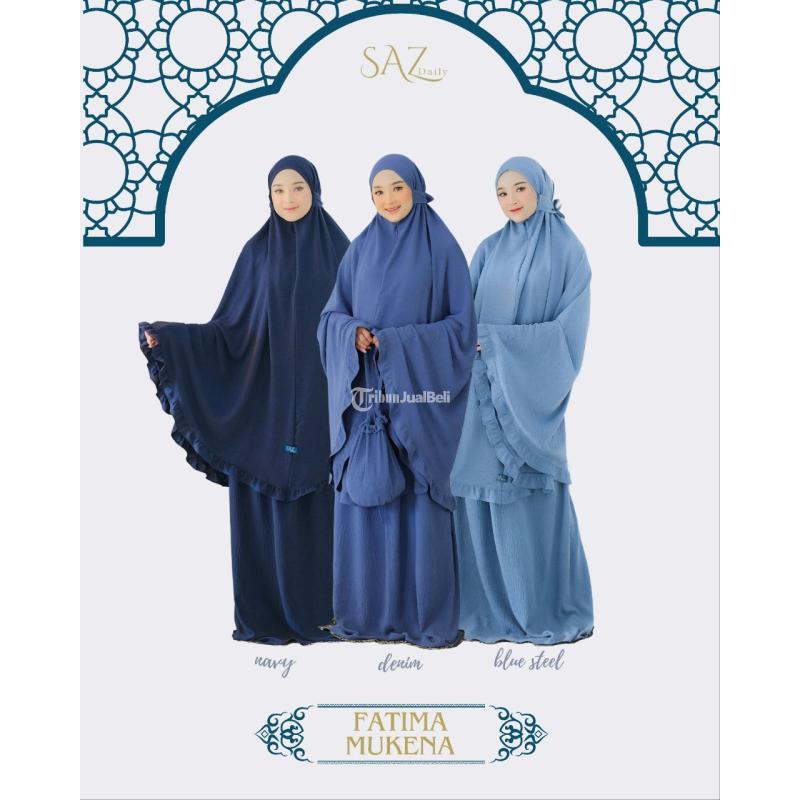 Distributor Mukena Fatimah Terbaru Saz Daily - Blitar Jawa Timur