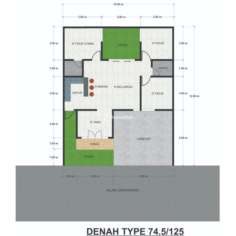 Rumah Proses Bangun Dalam Cluster Kav B3 Dekat UTY