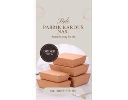 Pabrik Kardus Produsen Box Nasi  Surabaya Jawa Timur