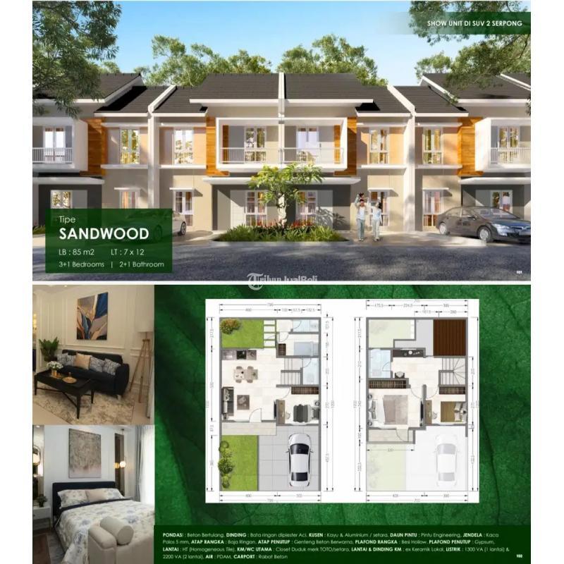 Rumah Modern dengan Sentuhan Tradisional Karakter Unik Perumahan Kota Mandiri Paradise Serpong City 2