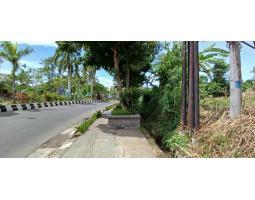 Jual Tanah Luas 400 m2 jl By Pass Dharma Giri Bitera - Gianyar Bali