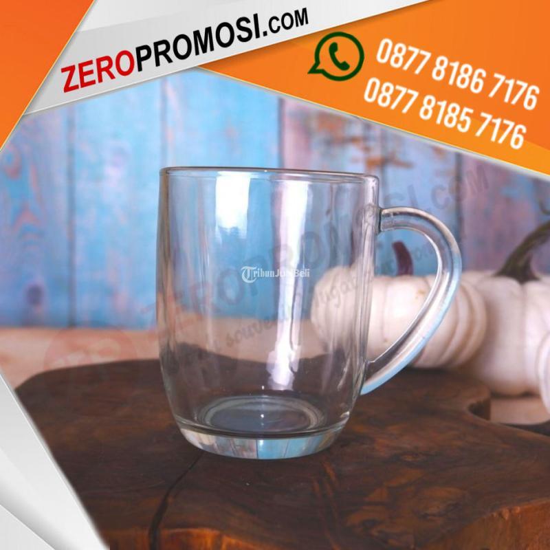 Gelas Kaca Tebal Cangkir Kopi Beling Tangkai 210 ml