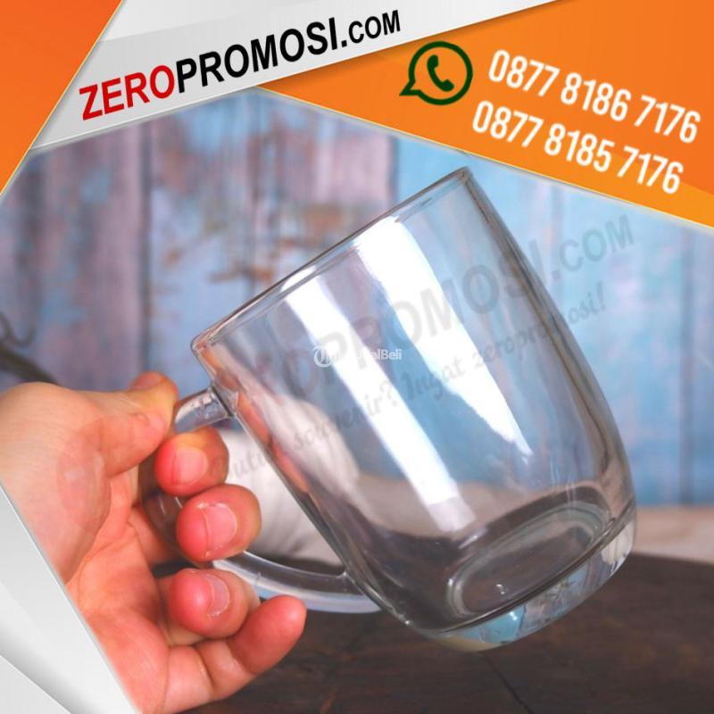 Gelas Kaca Tebal Cangkir Kopi Beling Tangkai 210 ml