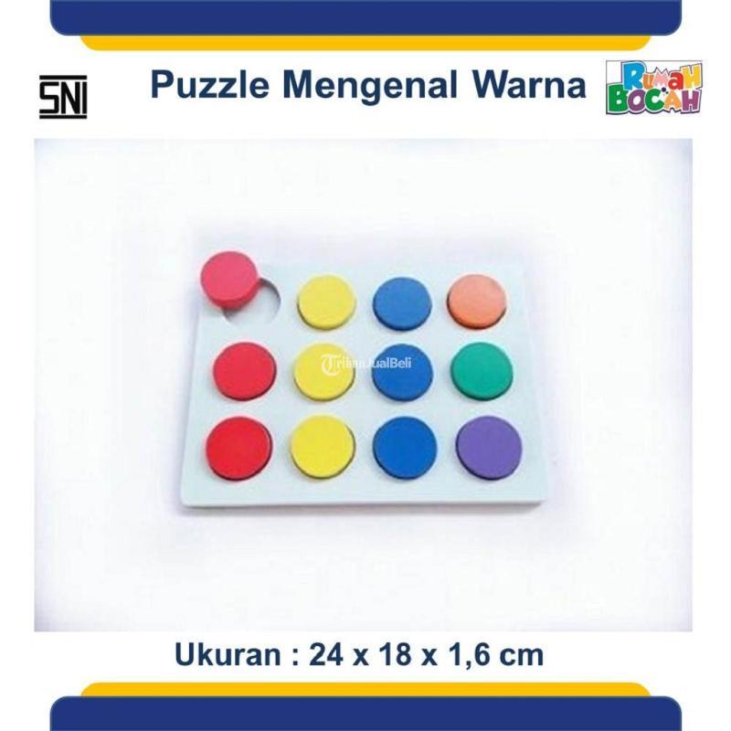 Mainan Susun Block Puzzle Mengenal Warna 0821.3704.9901