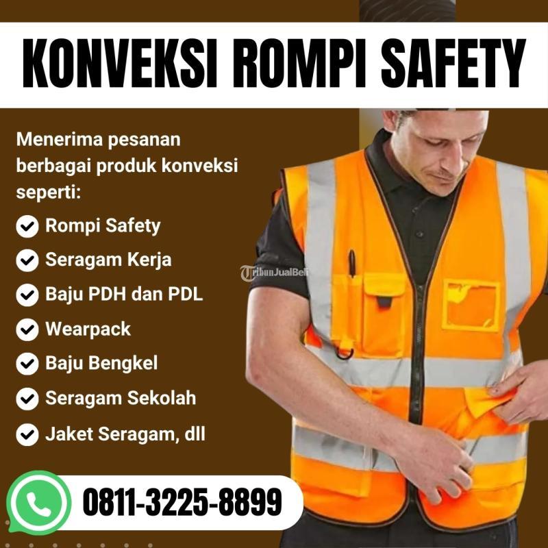 GOOD QUALITY, Konveksi Rompi Pekerja Proyek di Belitung, Konveksi Rompi Safety Custom di Belitung