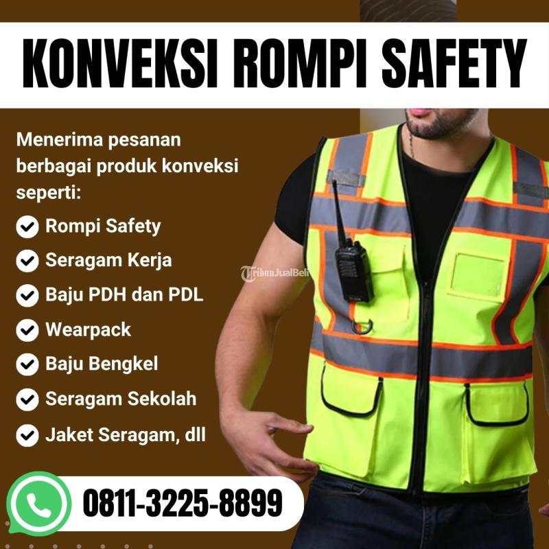 GOOD QUALITY, Konveksi Rompi Pekerja Proyek di Belitung, Konveksi Rompi Safety Custom di Belitung