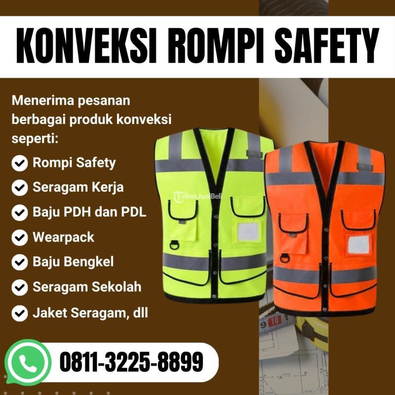 GOOD QUALITY, Konveksi Rompi Pekerja Proyek di Belitung, Konveksi Rompi Safety Custom di Belitung