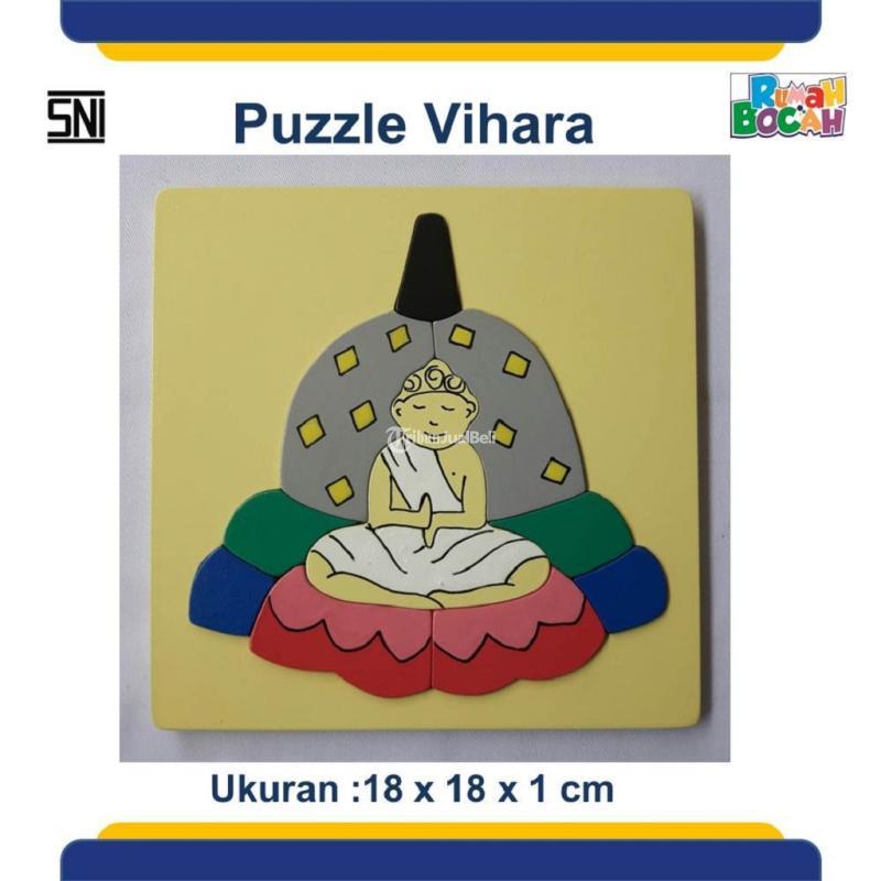 Balok Mainan Puzzle Bunga - Yogyakarta