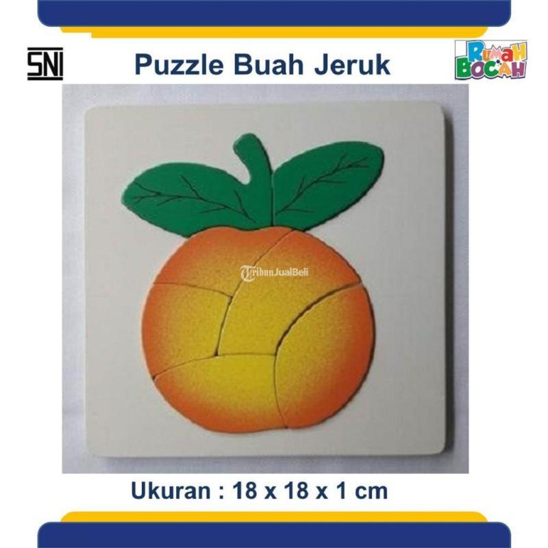 Balok Mainan Puzzle Bunga - Yogyakarta