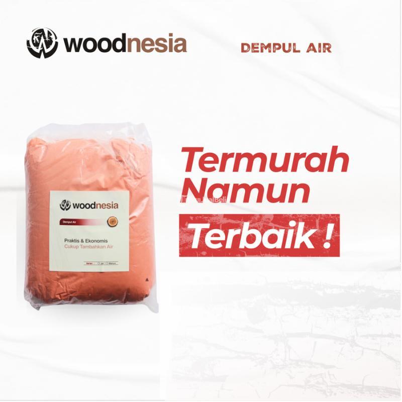 Dempul Air Woodnesia Kayu Jati Water-based Praktis Jepara, Pati, Kudus