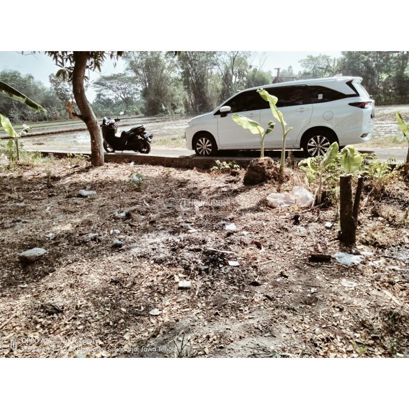 Dijual Tanah Pekarangan Siap Bangun Luas 114m Lokasi Strategis - Sukoharjo Jawa Tengah
