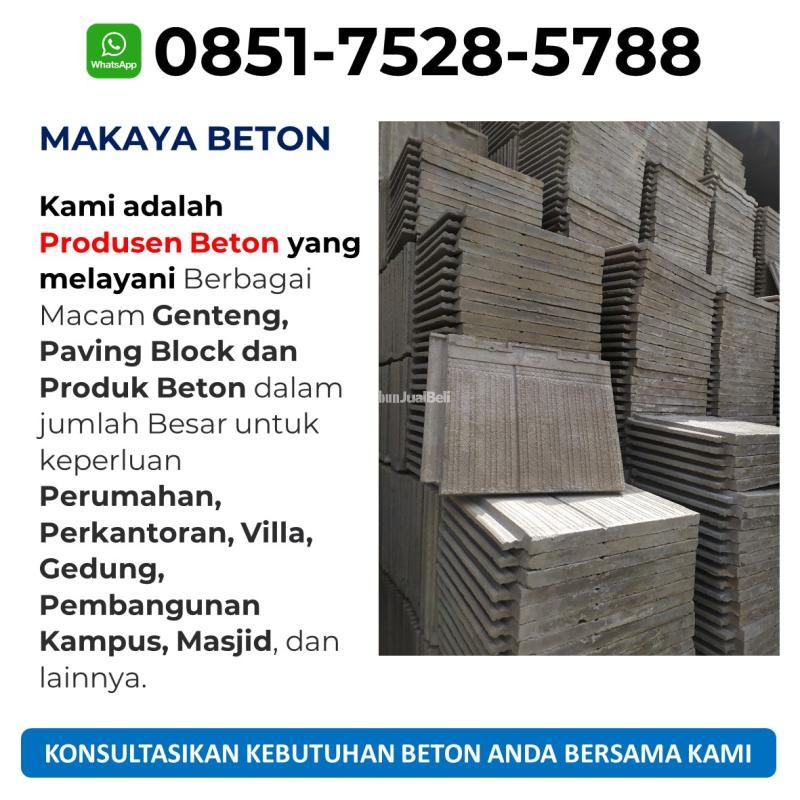 Distributor Genteng Beton Flat Monier - Malang Jawa Timur
