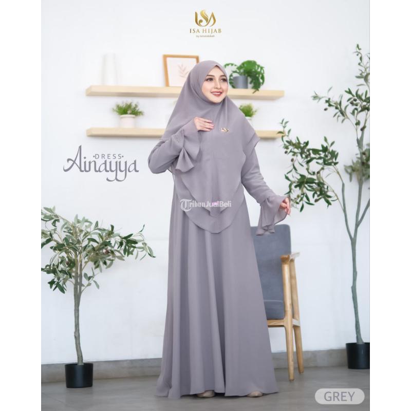 Distributor Ainaya Dress Terbaru Isa hijab Blitar Jatim