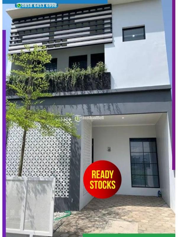 Dijual Rumah Modern Open Space Tipe 130/85 4KT 3KM di Lembang Dekat Dago View Kota - Bandung Barat Jabar