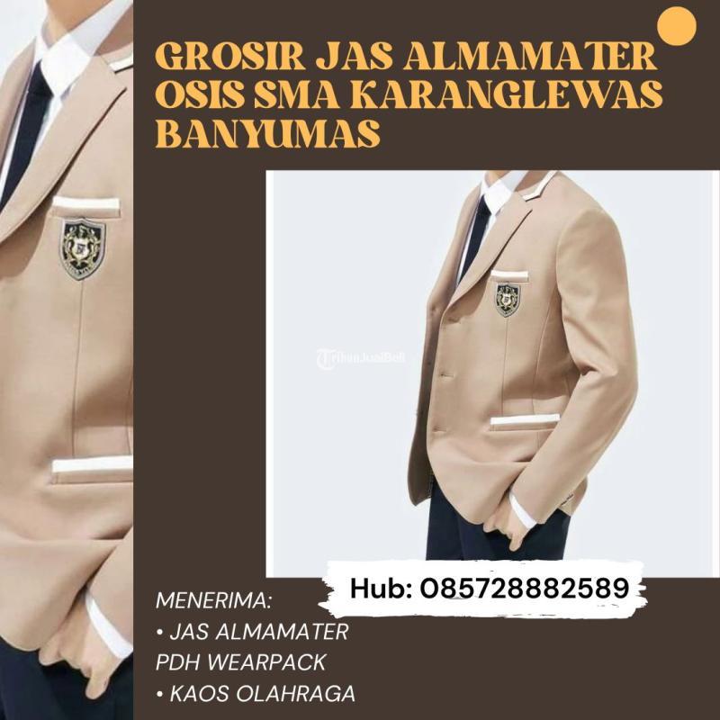 Telpon WA 0857-2888-2589 Grosir Jas Almamater Osis Sma Karanglewas Banyumas