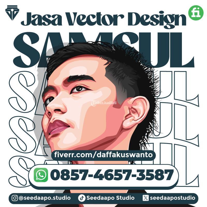 Jasa Vector Art Portrait Wajah Otomotif Dan Lain Lain Super Realistic dan Detail