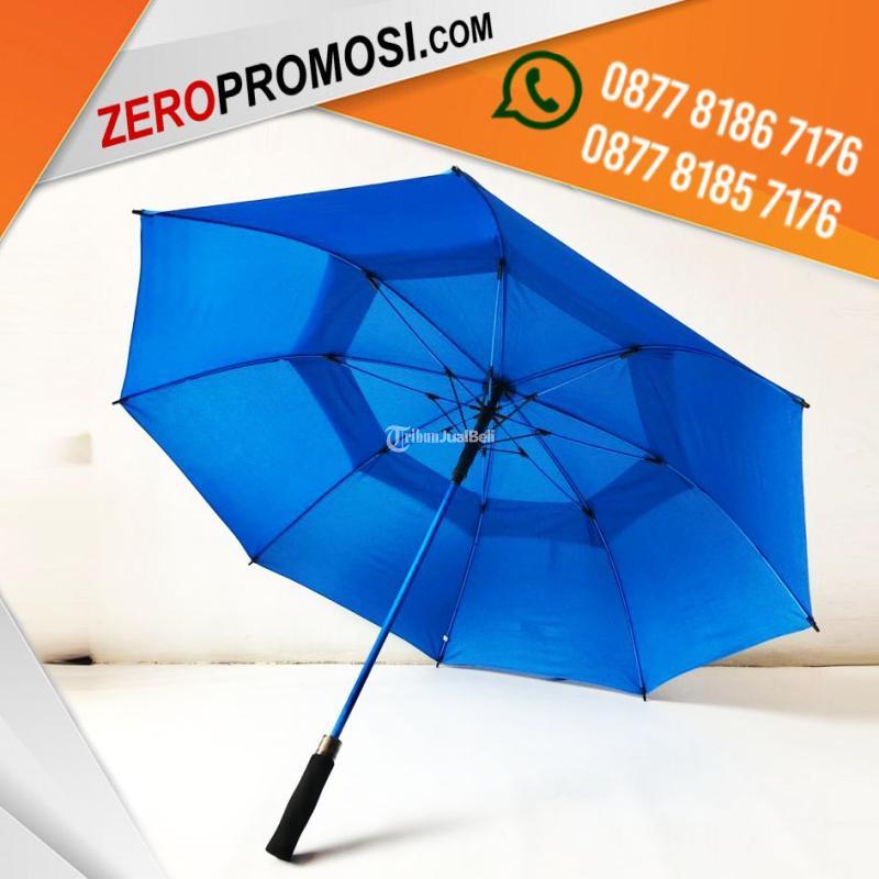 Payung Besar Fiber 2Susun 76003 Premium Custom Logo