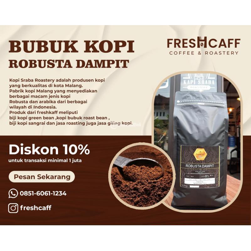 Supplier Bubuk Kopi Robusta Dampit di Malang Jawa Timur Tribun JualBeli