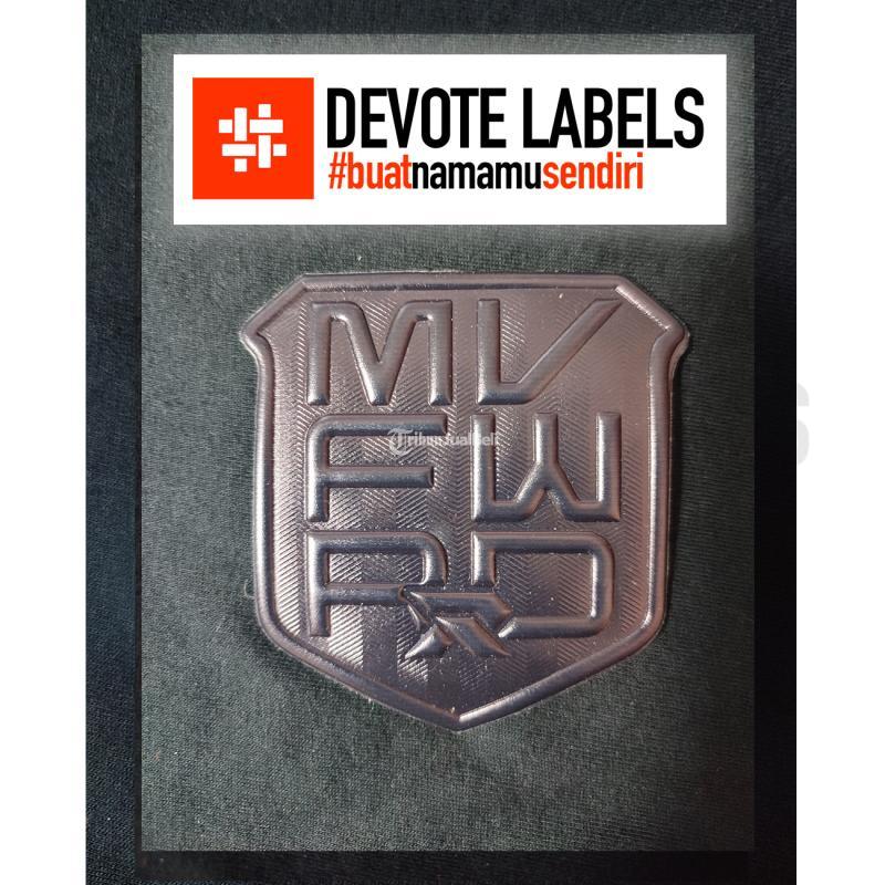 Label Karet Logo TPU 3D Sragen