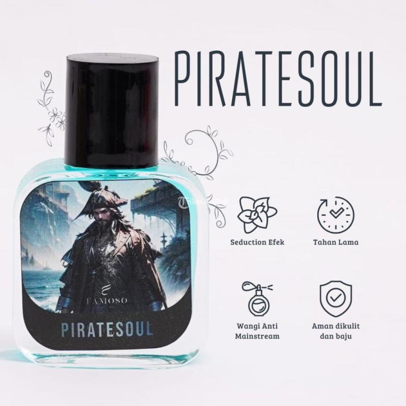 PirateSoul Famoso Perfumes Parfum pria EDP aroma laut tahan lama
