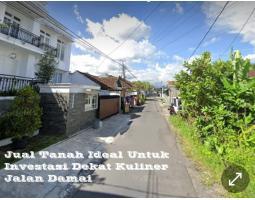 Tanah Ideal Untuk Investasi Dekat Kuliner Jalan Damai
